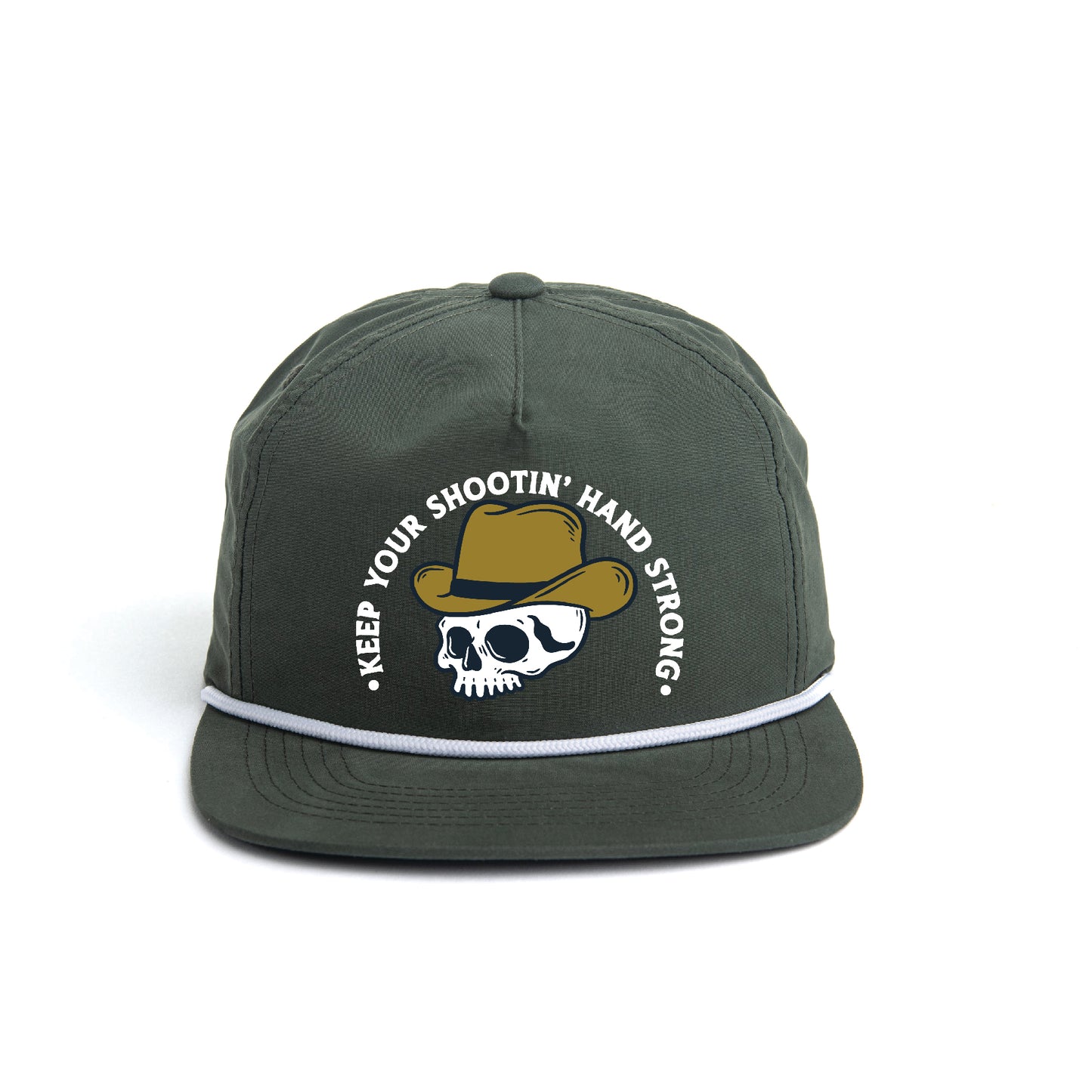 Keep Your Shootin' Hand Strong - Rope Hat