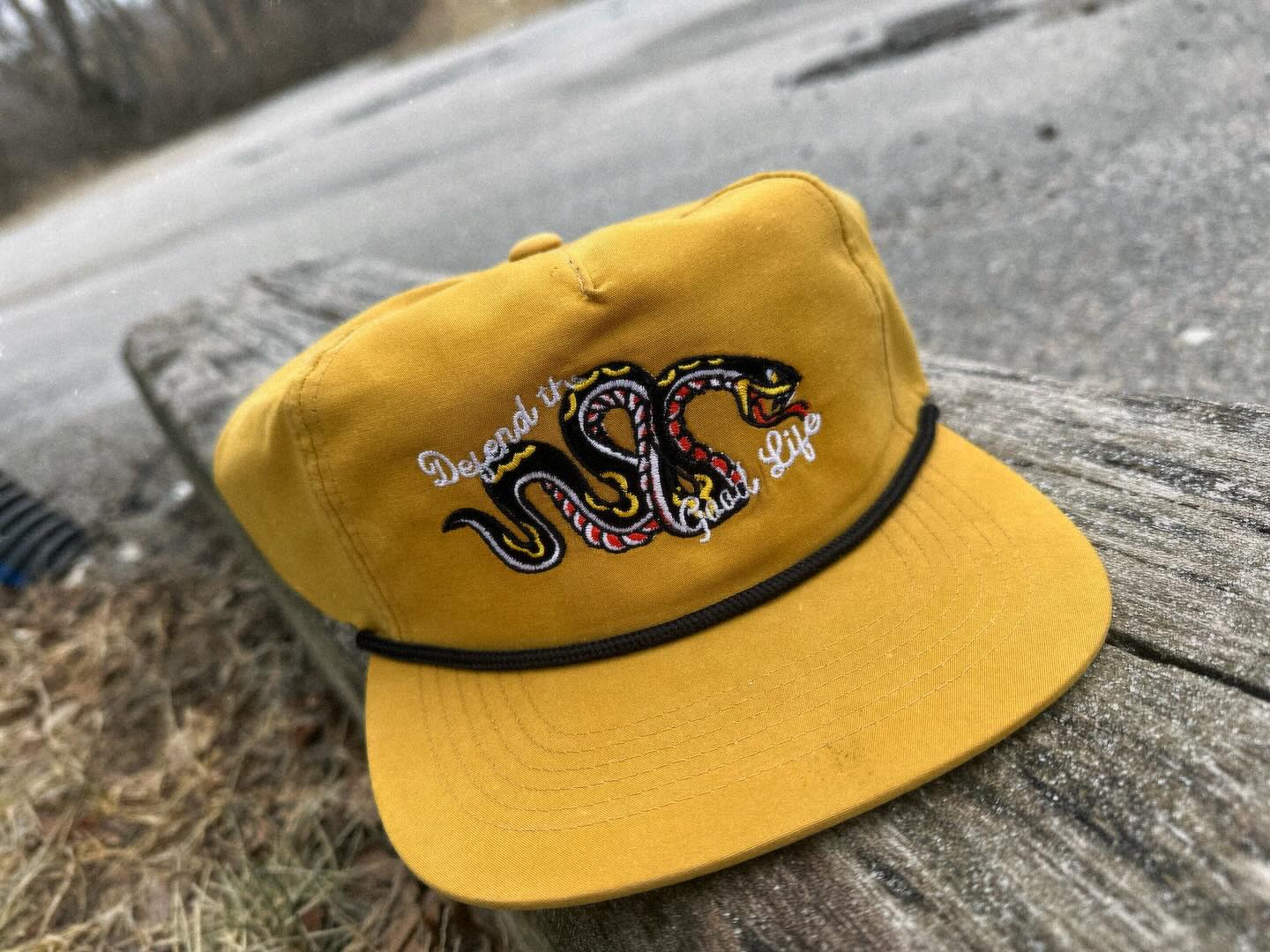 Defend the Good Life Snake - Rope Hat