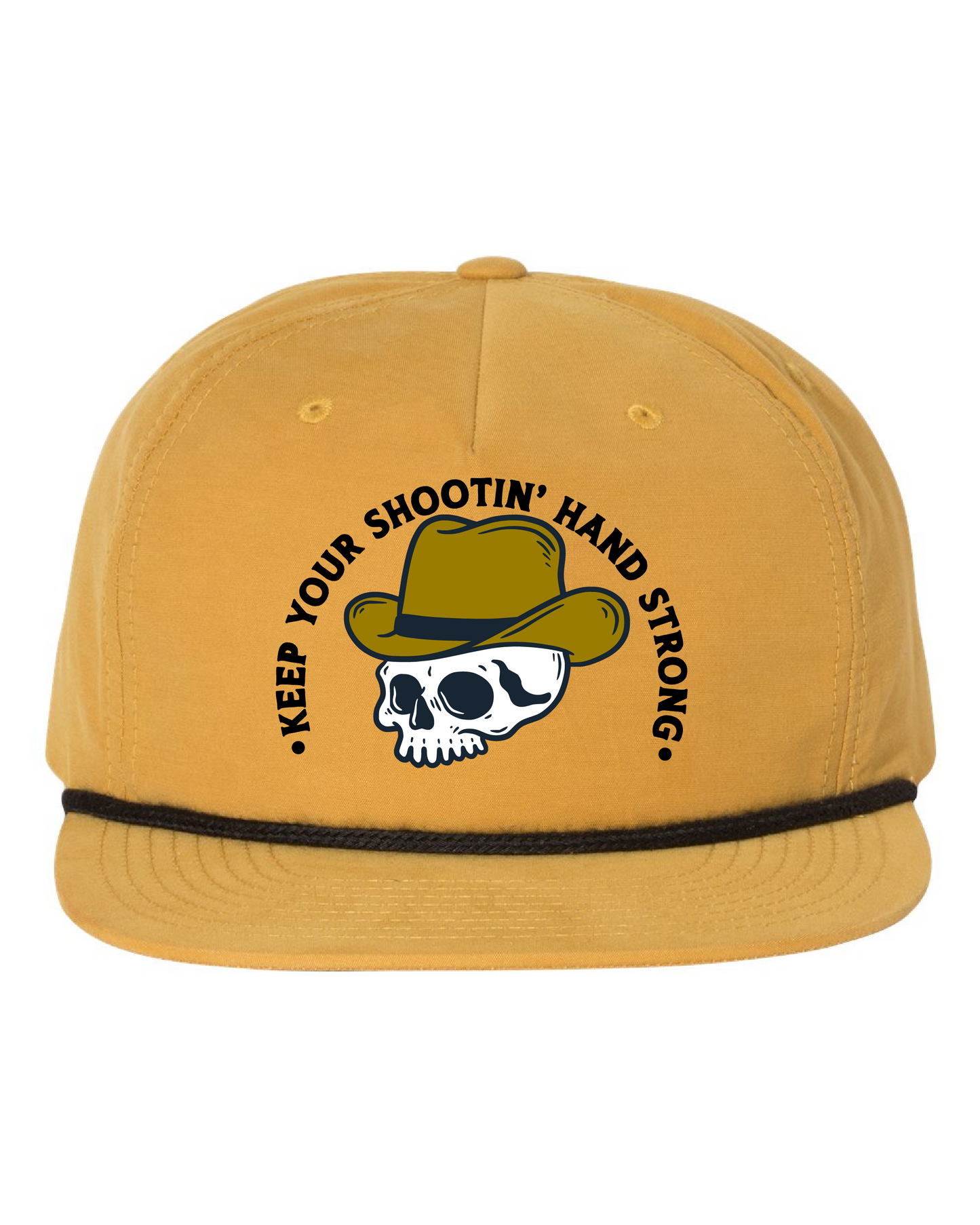 Keep Your Shootin' Hand Strong - Rope Hat