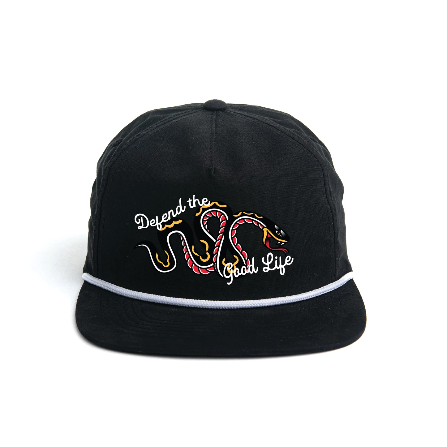 Defend the Good Life Snake - Rope Hat