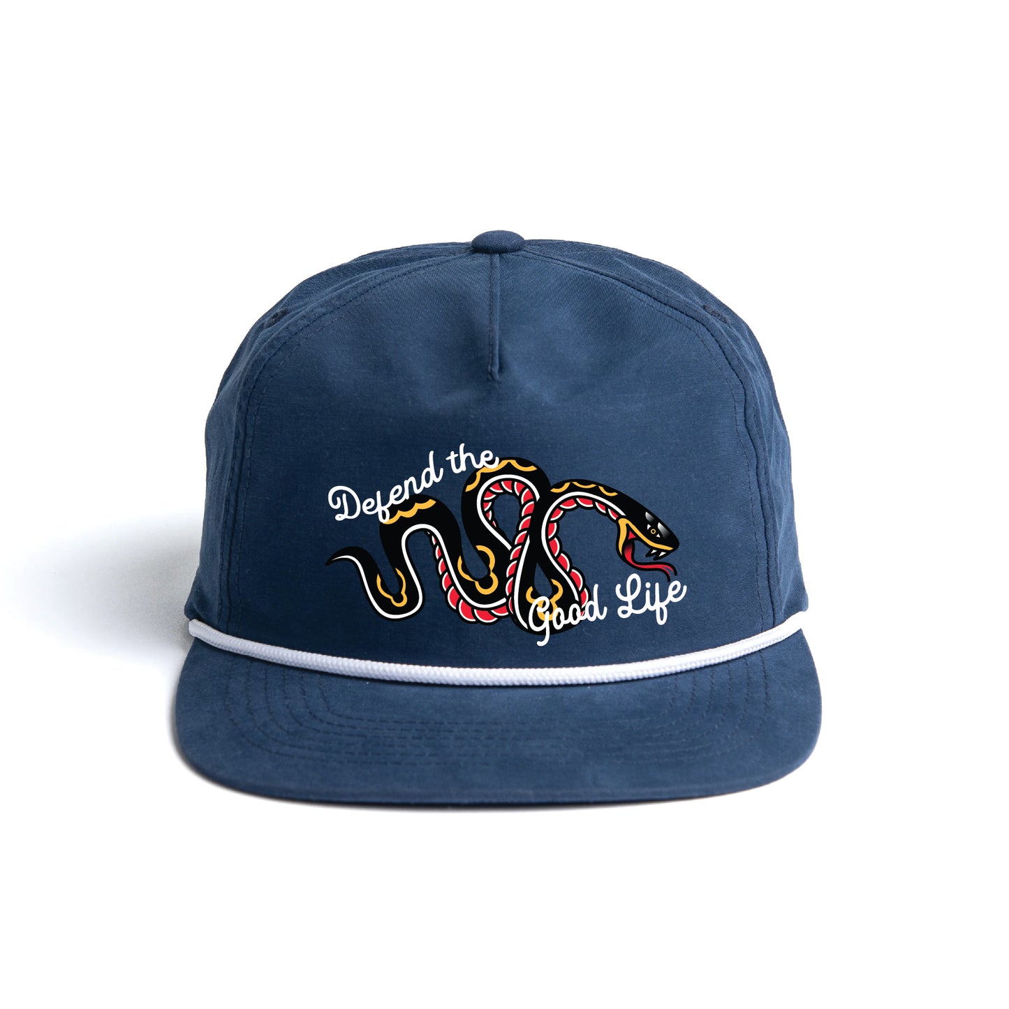 Defend the Good Life Snake - Rope Hat