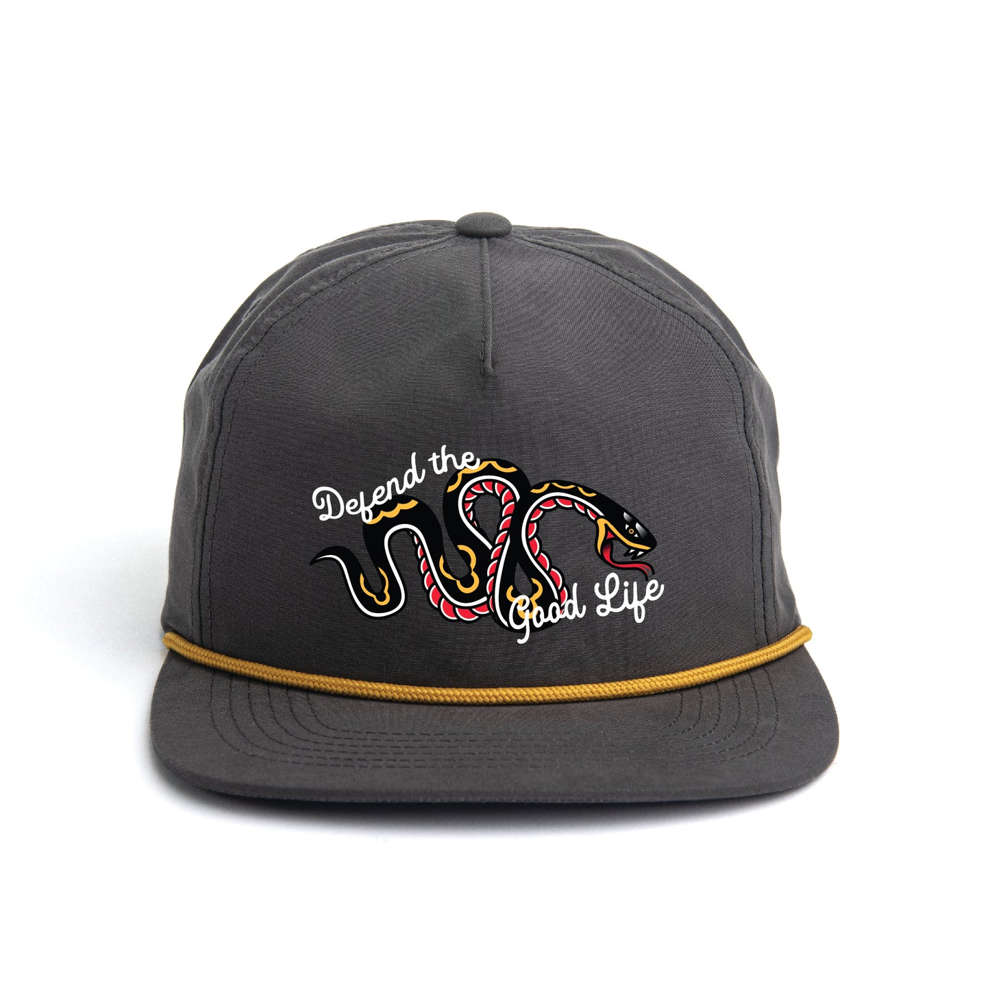 Defend the Good Life Snake - Rope Hat