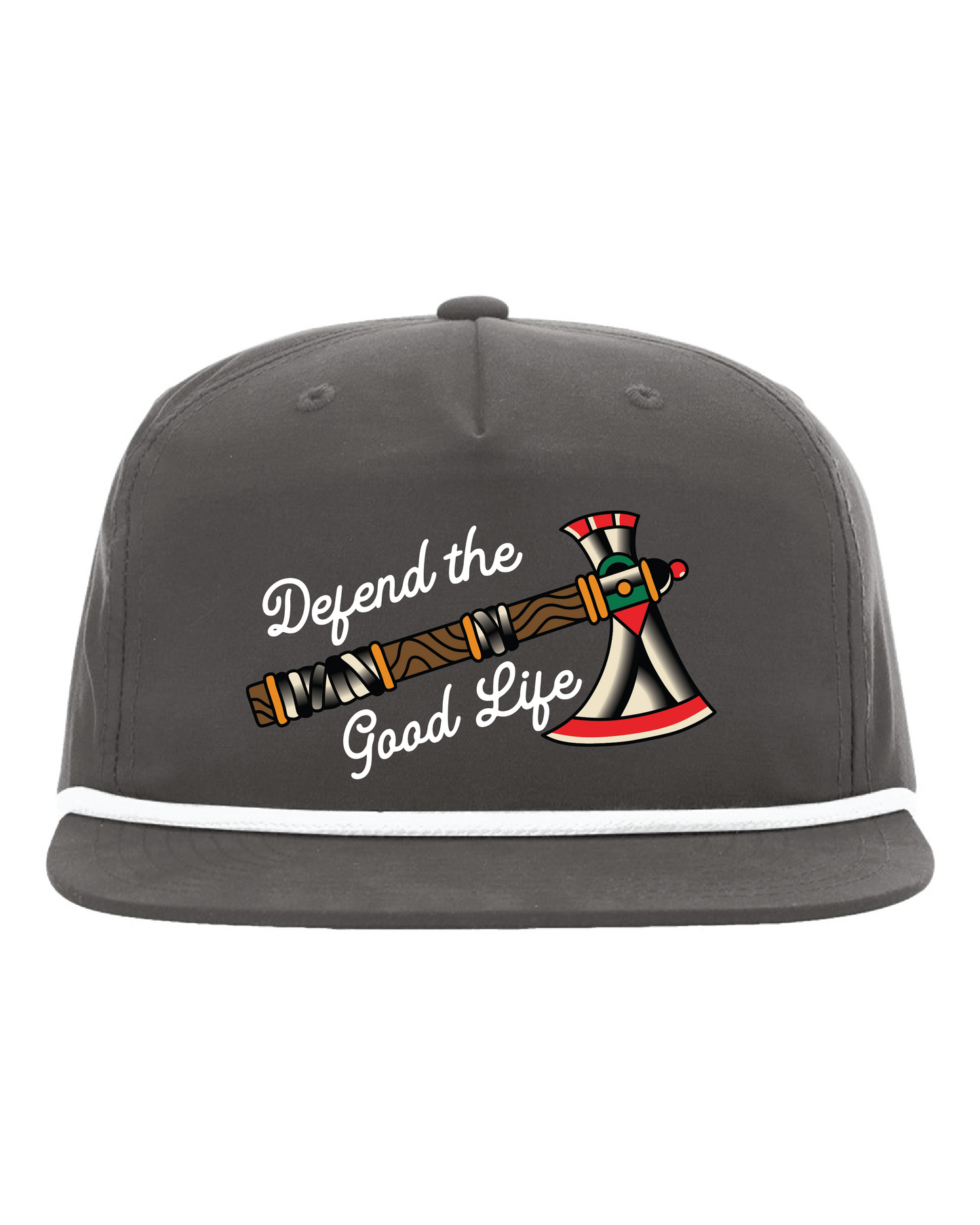 Defend the Good Life Hatchet - Rope Hat