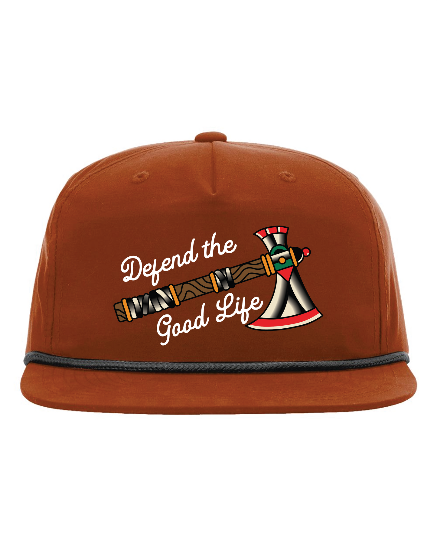 Defend the Good Life Hatchet - Rope Hat