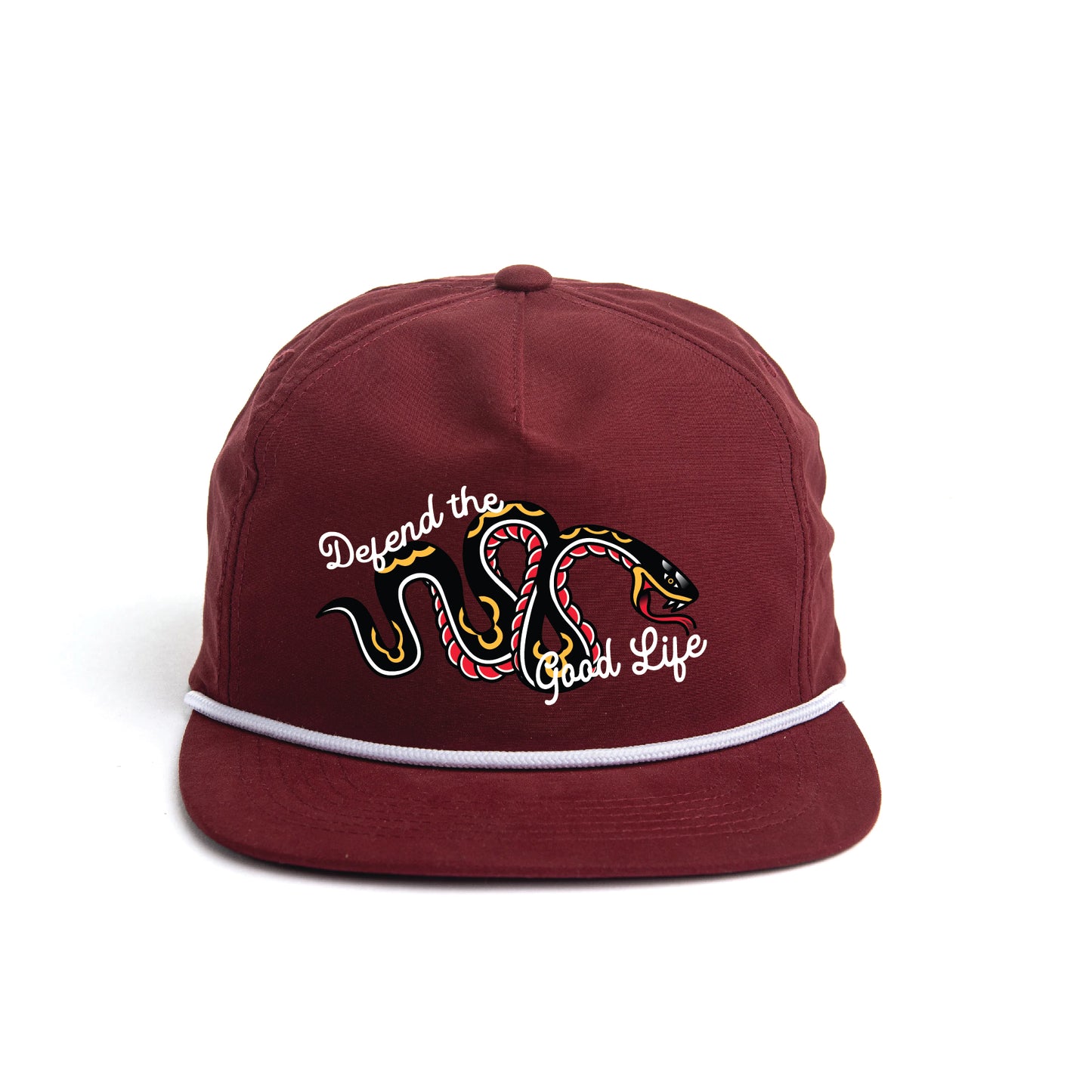 Defend the Good Life Snake - Rope Hat