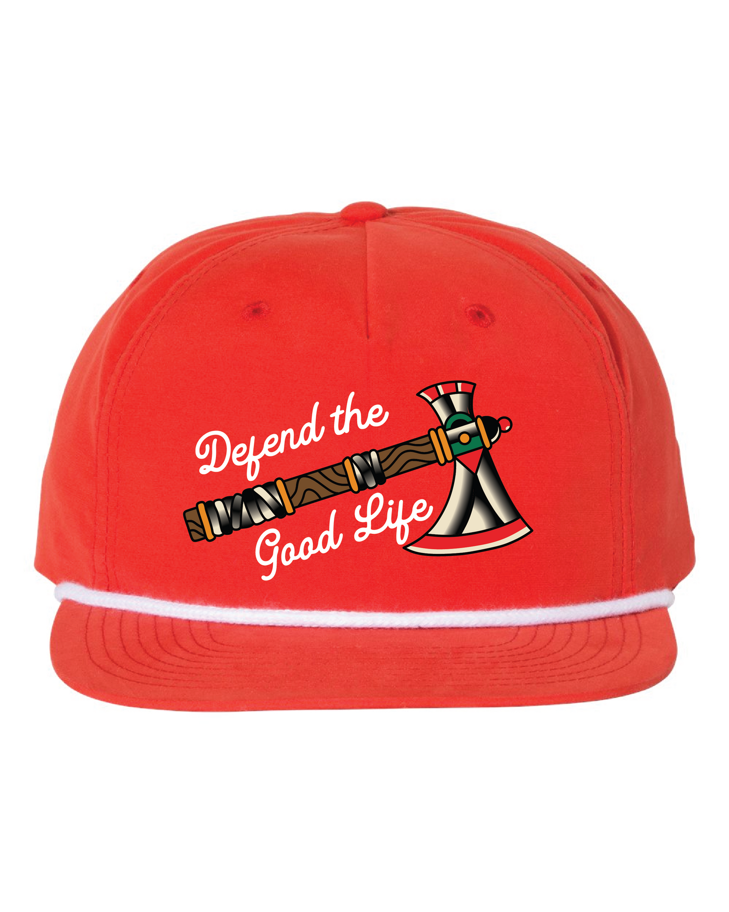 Defend the Good Life Hatchet - Rope Hat