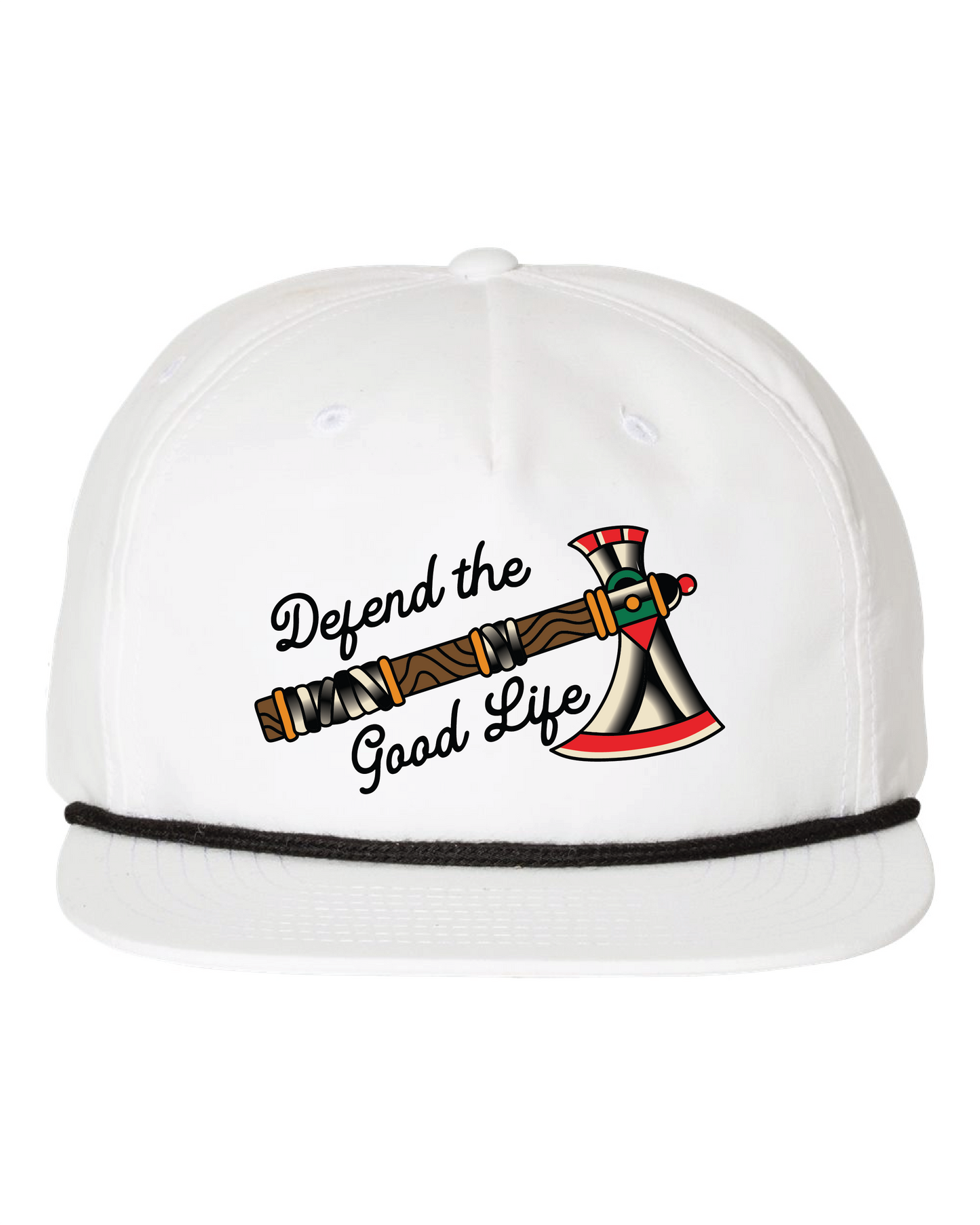 Defend the Good Life Hatchet - Rope Hat